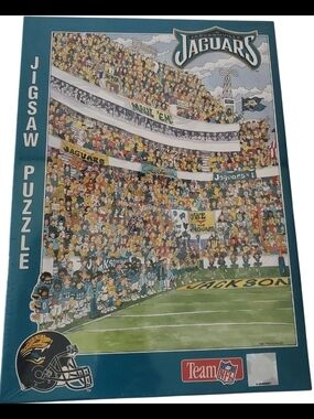 Jacksonville Jaguars 1994 Jigsaw Puzzle NFL Vintage NIB Sealed Football Season